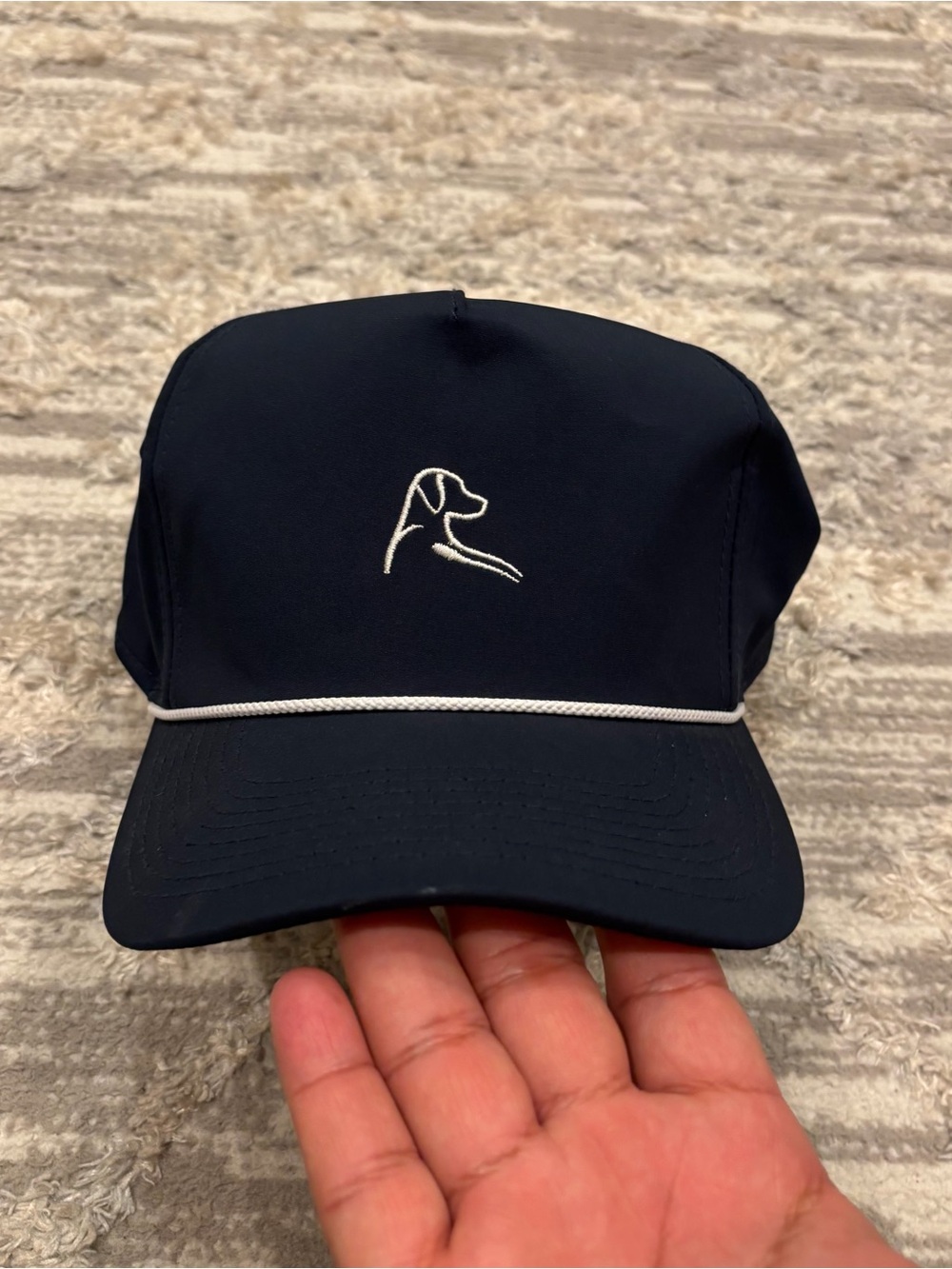 Rhoback Performance Rope Hat Golf Adjustable Embroidered Adjustable - Picture 2 of 8